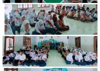 IPARI Kec. Pangkah lakukan BRUS di SMP Takhassus 99 Nurul Falah Pangkah, Upaya Cegah Pernikahan Dini