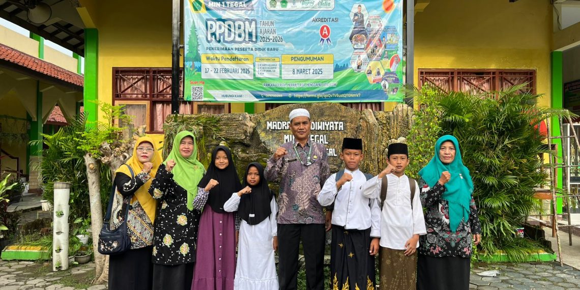 Kepala MIN 1 Tegal Lepas Kafilah Lomba Tartil dan Tilawah Tingkat Kecamatan Lebaksiu
